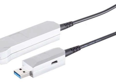 Cable extensor óptico USB-A, 3.0, 5Gbps, 30m